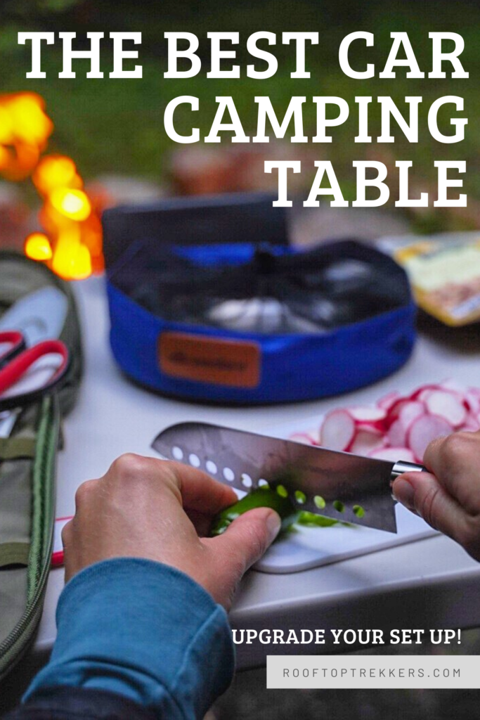 Best Car Camping Table 2023: LIFETIME 4ft Camp Table – Rooftop Trekkers